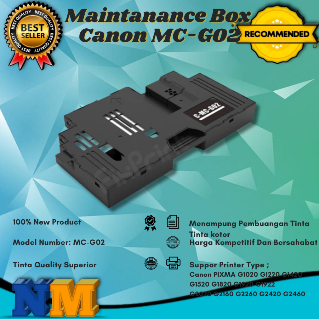 Maintenance Box Compatible Canon MC-G02 Printer G2020 G2160 G2260 G2420