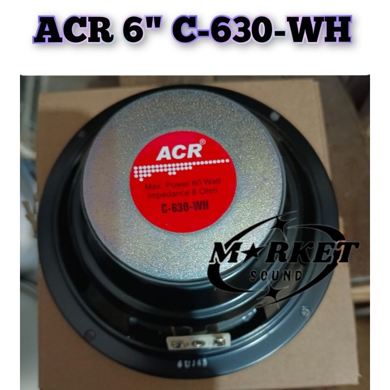 Speaker ACR 6 inch Woofer Polyphane ACR 6" C-630-WH