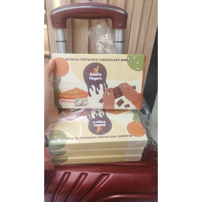 

Coklat ala ala Dubai Kunafa Finger Pistachio