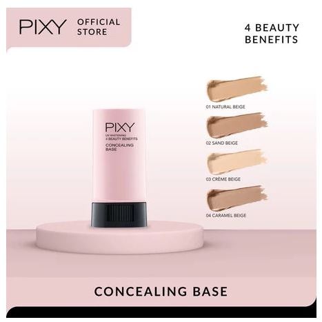 Pixy 4 Beauty Benefit Concealing Base 9 gr / Concealer Stick Pixy / Stick Foundation ORIGINAL