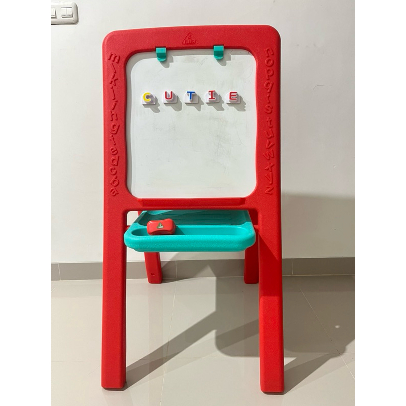

Papan tulis easel ELC magnet dan kapur (PL mantan)/ Plus penghapus papan ELC