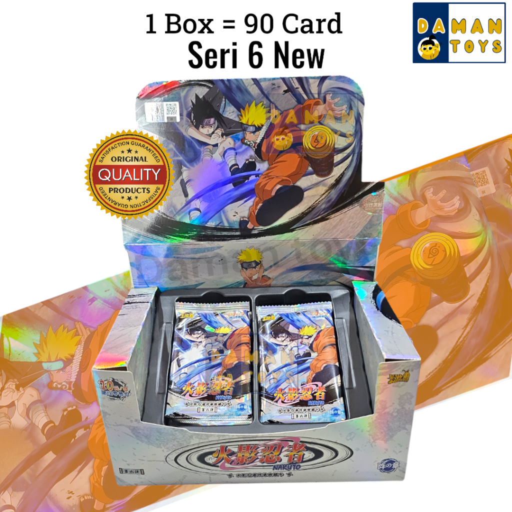 URBANZENT - Kartu Naruto Baruto Kayou Seri 6 Original Card Tcg 90 Card