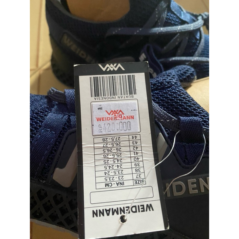 NEW Sepatu Weidenmann Matrix 02 Navy uk 40