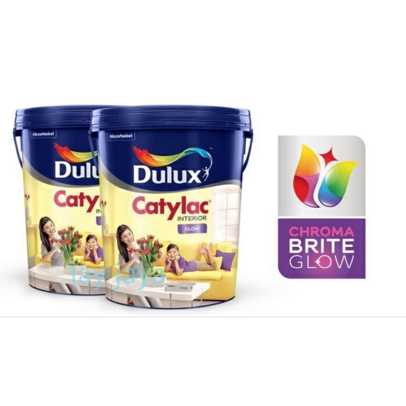 Dulux Catylac Interior Glow Chroma Brite 44544 Chrysan White