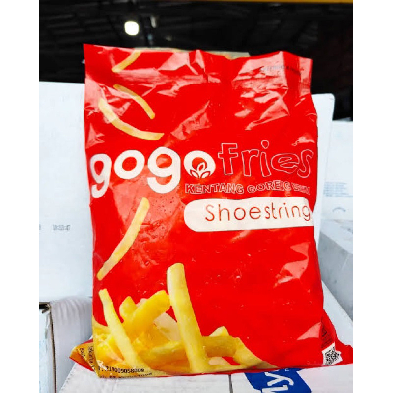 

Gogo Fries Shoestring 1 Kg - Kentang Goreng Beku 1 Kg