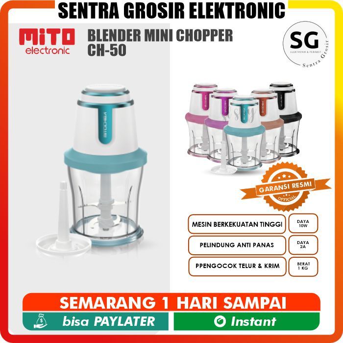 Mitochiba Blender MINI Chopper CH-50 / Chopper Mito CH 50 / Penggiling Daging