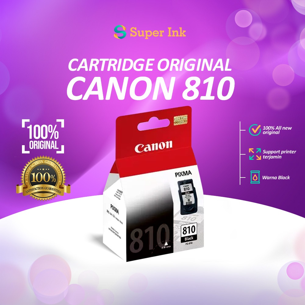 TINTA CATRIDGE CANON  PG810 Hitam Original iP2770, iP2772