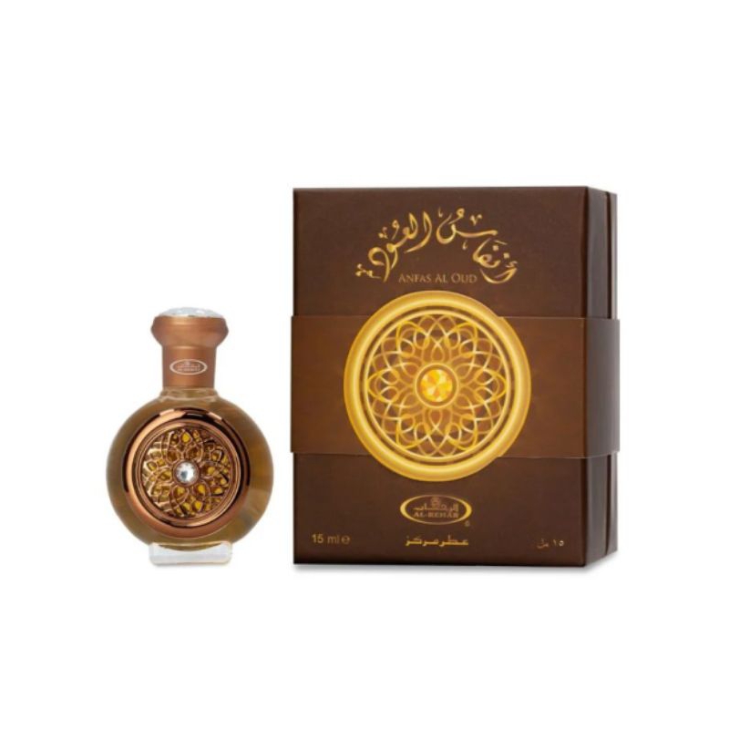 Parfum Parfume Anfas Al Oud Alrehab Saudia Arab Original Minyak Oud Unisex Al Rehab 15Ml Non Alkohol