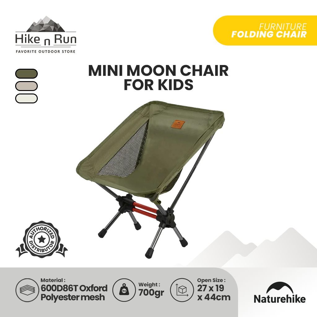 Naturehike CNH22JU008 YL08 Kursi Lipat Mini Kids Folding Chair