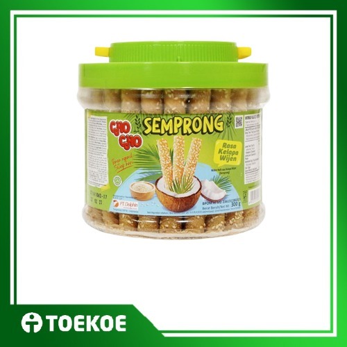 

TOEKOE Astor Cho Cho Wafer Roll Semprong Rasa Kelapa 300gr