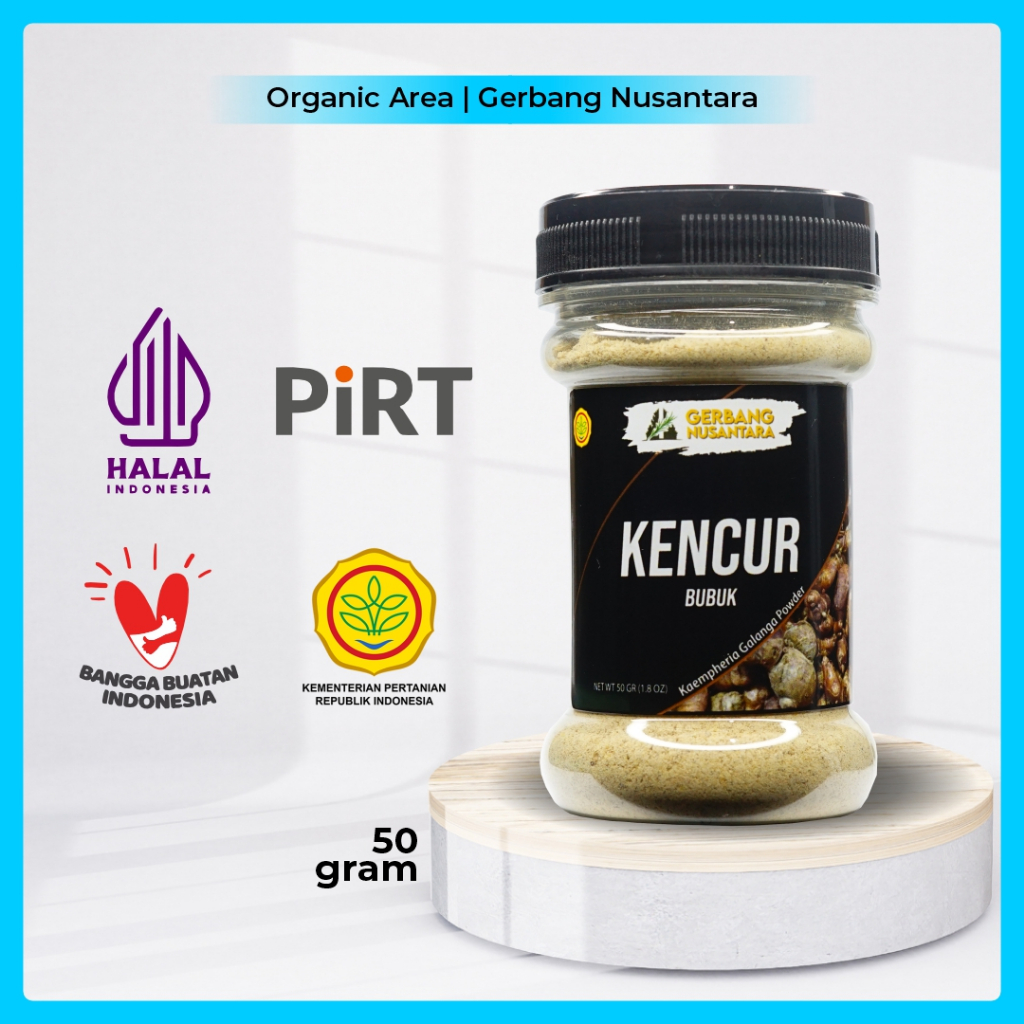 

Gerbang Nusantara - Kencur Bubuk Bumbu Masak Dapur Rempah 50gr