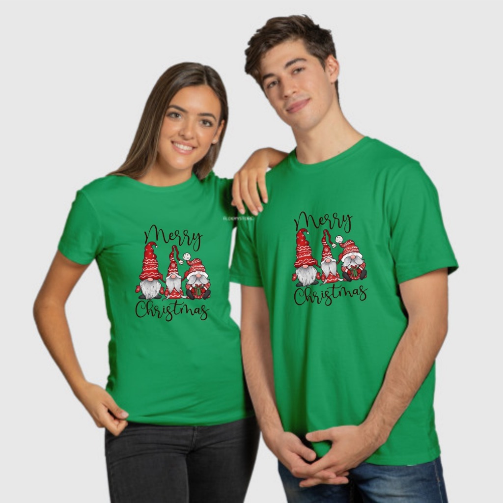 Kaos natal keluarga / Kaos natal couple / Kaos natal murah