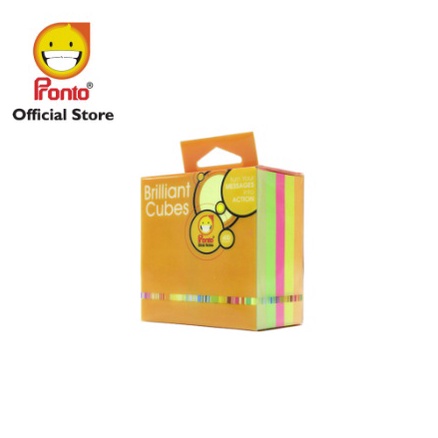 

KODE PRODUK CSTD8885 Pronto Sticknotes Briliant Cube 75 x 75 mm