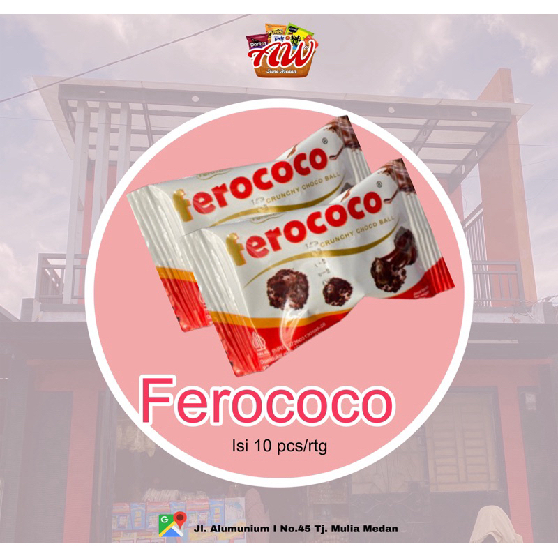 

Ferococo Crunchy Chocolaty Balls Isi 10 pcs/rtg