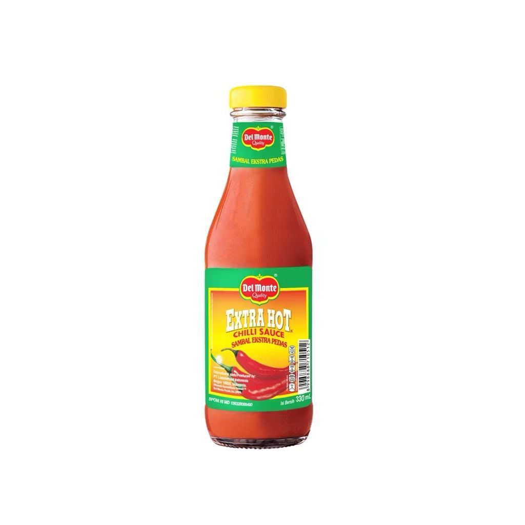 

Delmonte Saus Extra Hot Chilli 330ml