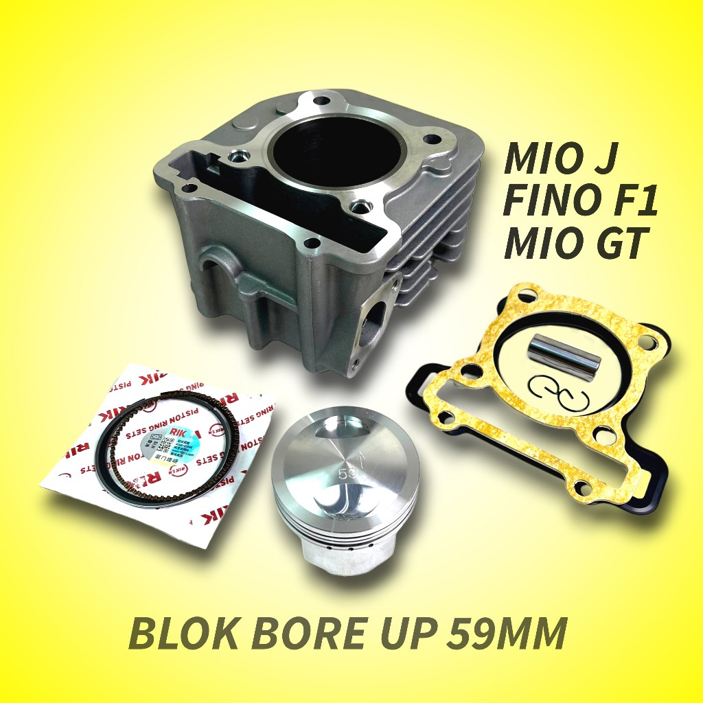 BLOK SEHER BORING BORE UP MIOJ MIO J FINO F1 58 58,5 59 59MM