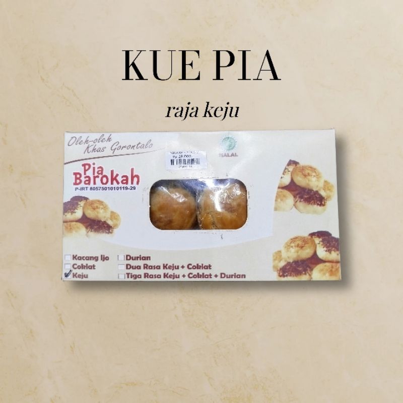 

Kue Pia Barokah rasa Keju | Oleh Oleh Khas Gorontalo