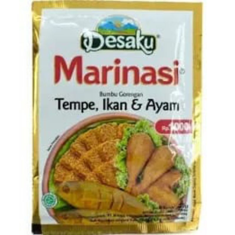 

Desaku Marinasi Tempe Ikan & Ayam Bumbu Goreng