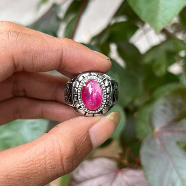 batu permata ruby tanzania kualitas super