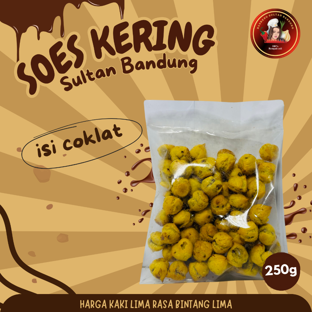 

KUE SOES KERING SULTAN BANDUNG- 250GR