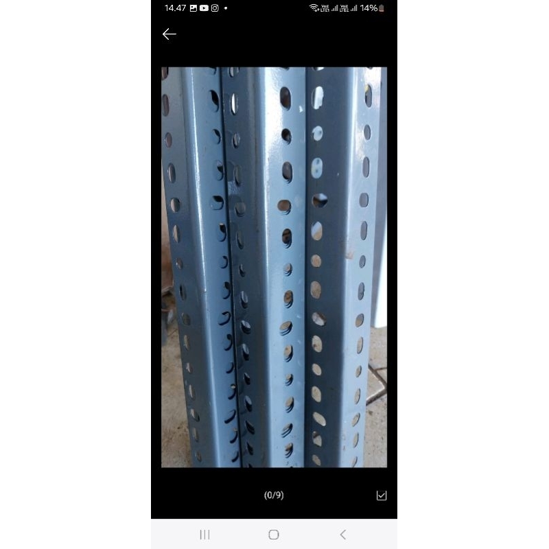 Besi siku  1 pak  P 3 m