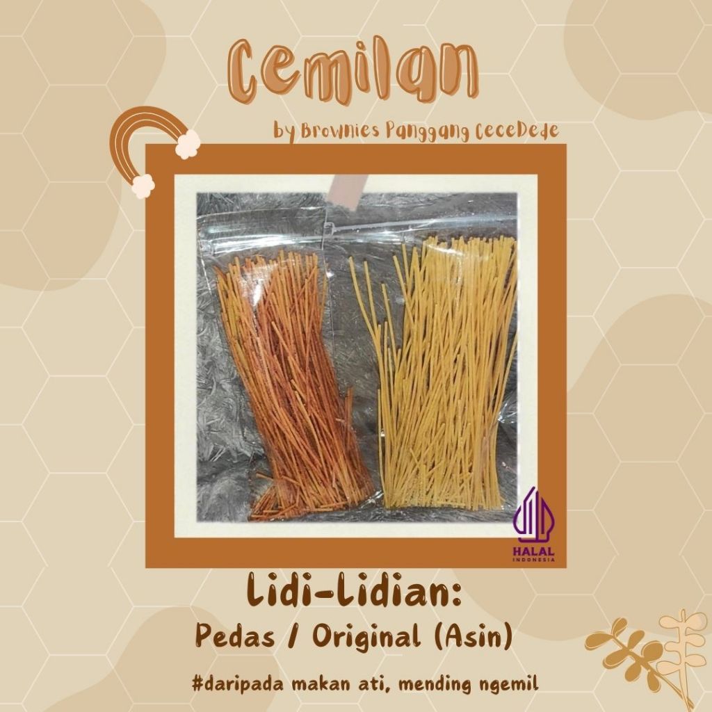 

Lidi Lidian Renyah tidak keras