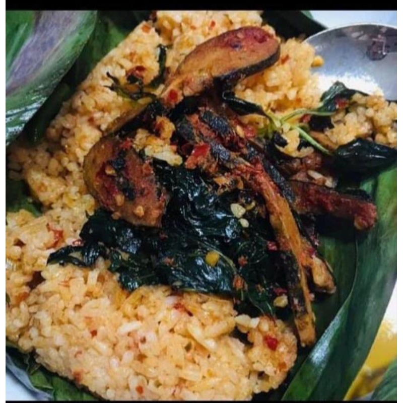 

Nasi Bakar Vegetarian