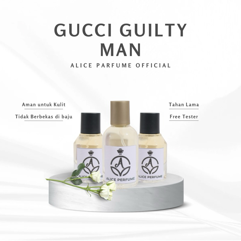 Gucci Guilty Man - Gucci Man - Parfum Pria / Parfum Laki-Laki  Tahan Lama - Best Seller - Eau de Par