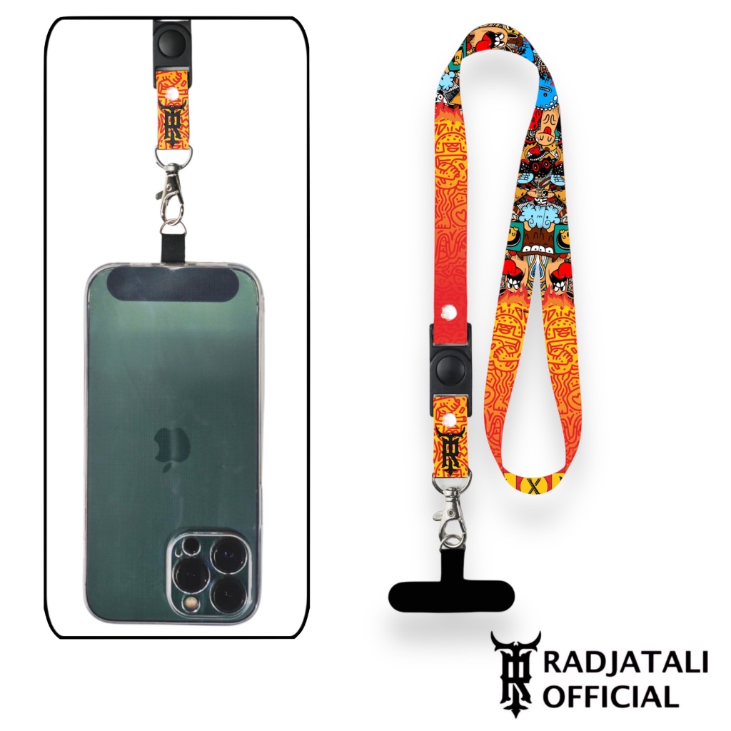 

Lanyard Hp Doodle Series Gantungan Tali Lanyard Hp Universal