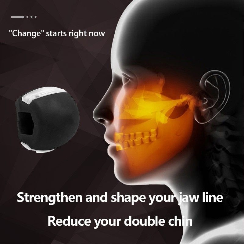 Jawline Exercise Silikon Alat Latihan Rahang Alat Olahraga Rahang & Pipi Tembem Face And Neck Toning