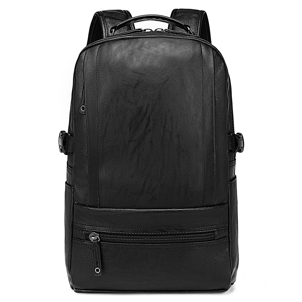 Luminox Tas Ransel Kasual Kulit PVC Sintetis IGA - Tas Ransel Pria Wanita Unisex - Backpack Daypack