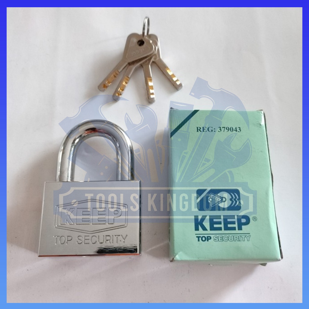 Gembok KEEP 60mm Pendek- KEEP Top Security Lock-KEEP Gembok stainless