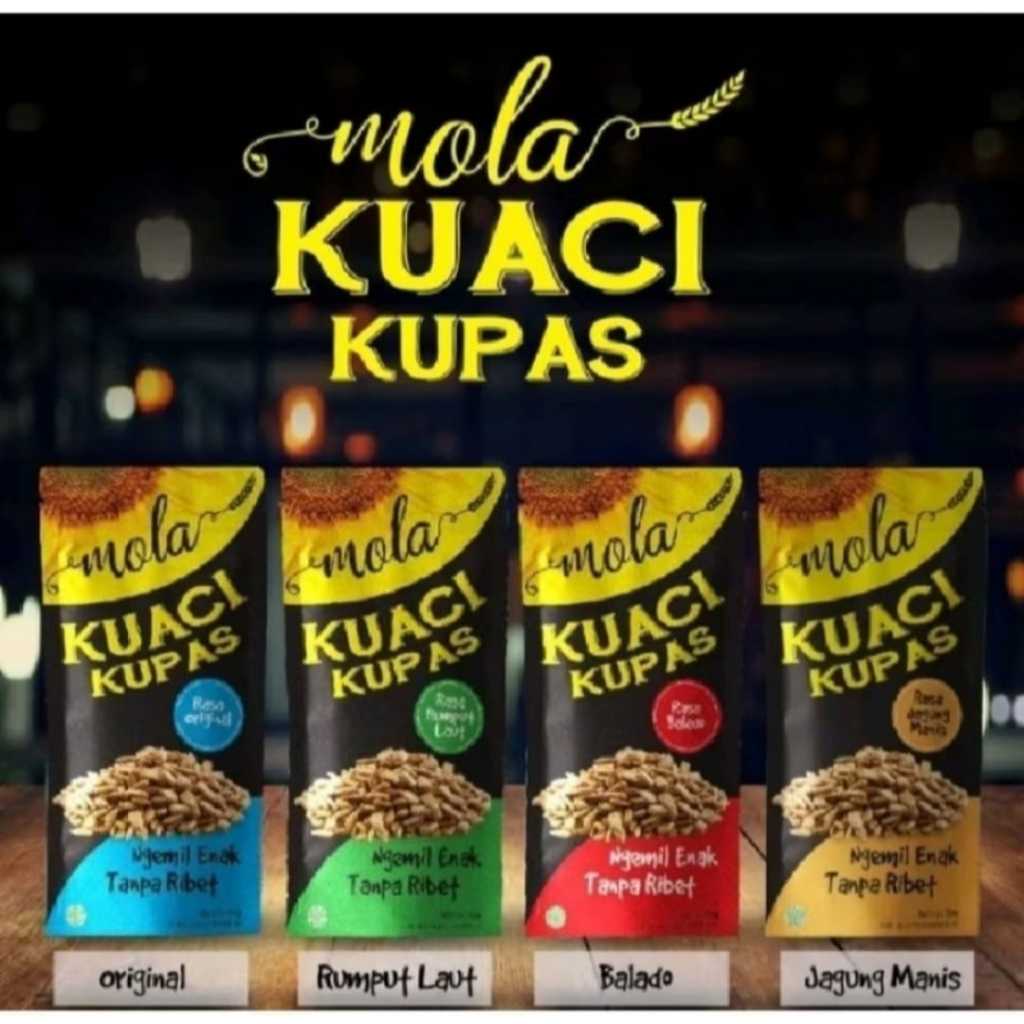 

Mola Kuaci Kupas Panggang 50gram