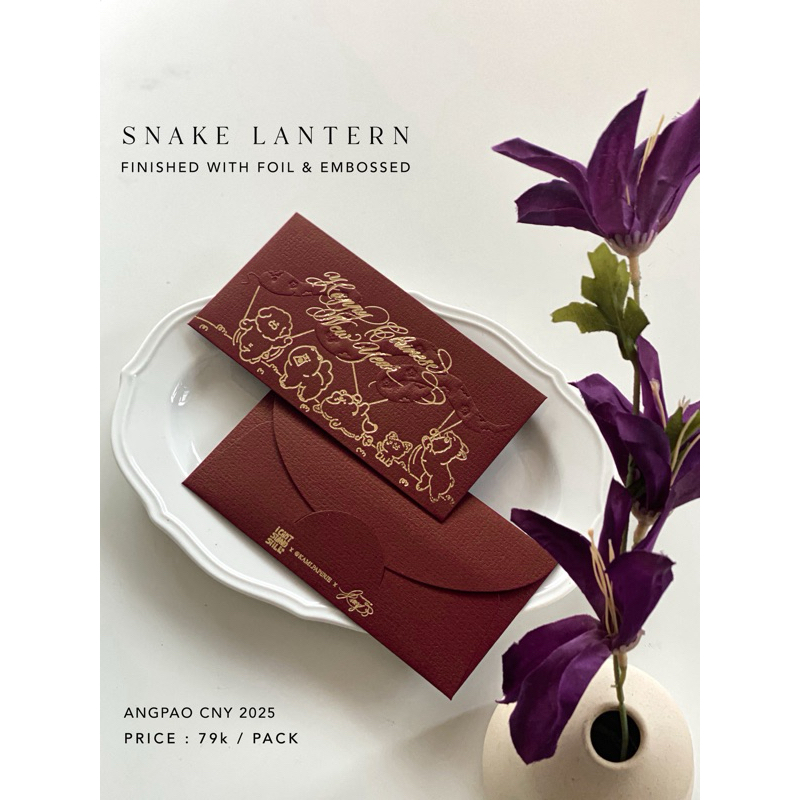 

Angpao CNY 2025 - Snake Lantern