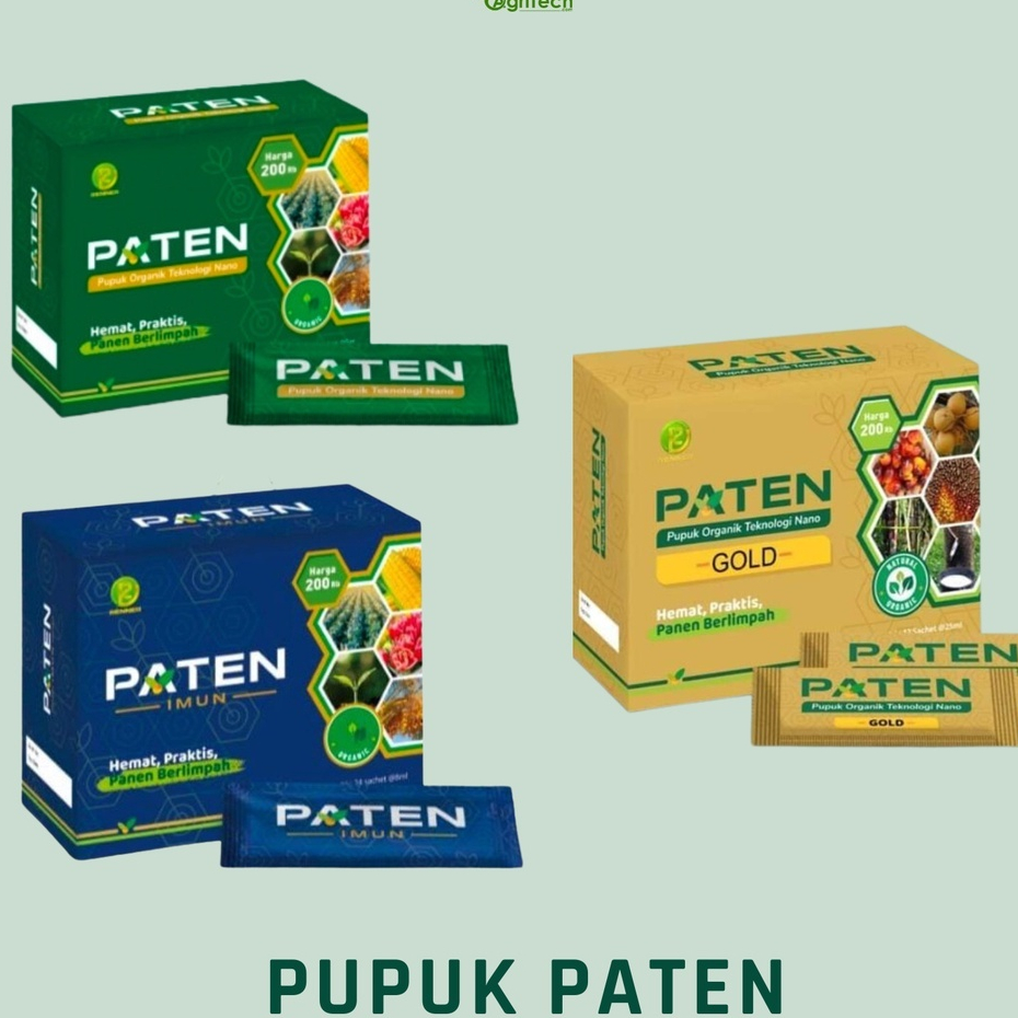 Pupuk Paten Gold / Paten Organik / Imun Paten Teknologi Nano By PT Renner