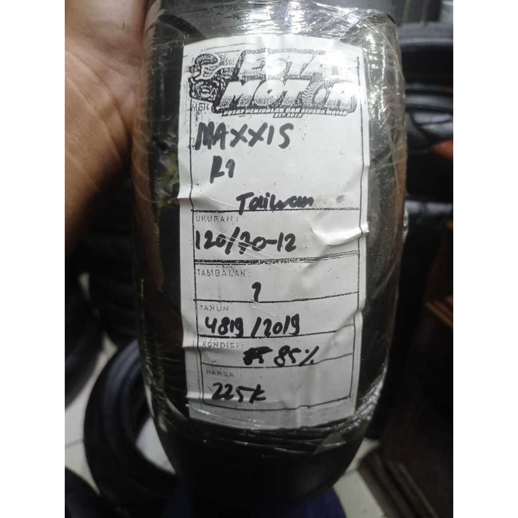 BAN COPOTAN MAXXIS RING 12 UKURAN 120 70 12 KODE4916