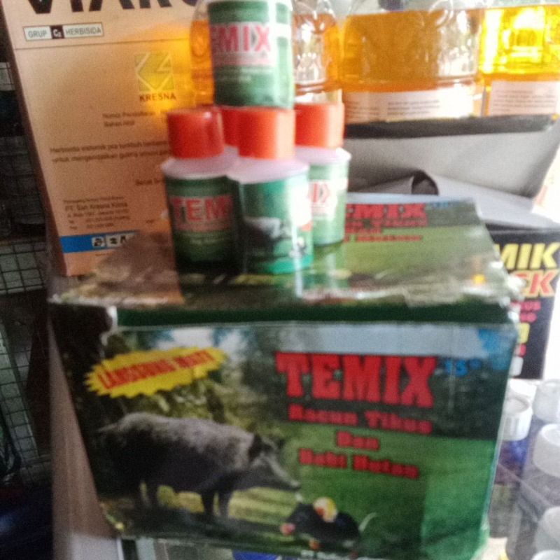temix racun tikus dan babi hutan