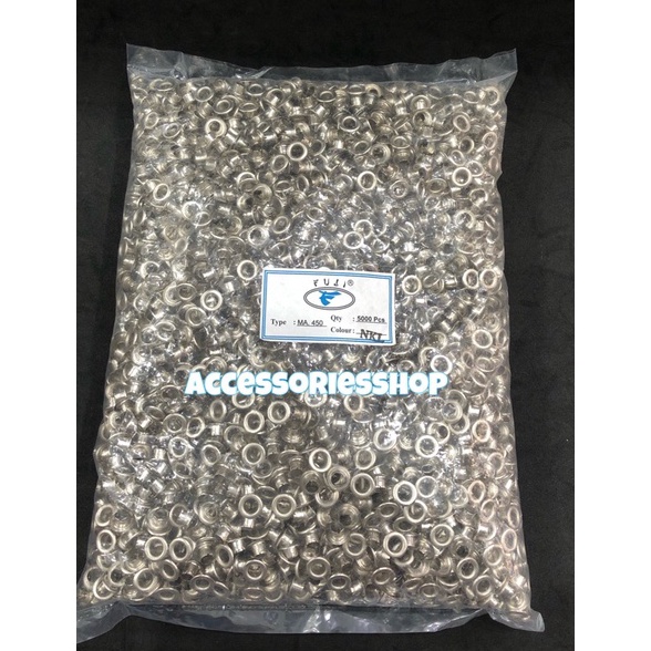 

KODE PRODUK PDQZG4789 Mata ayam eyelet 6mm45 nikel1pack 5Pcs