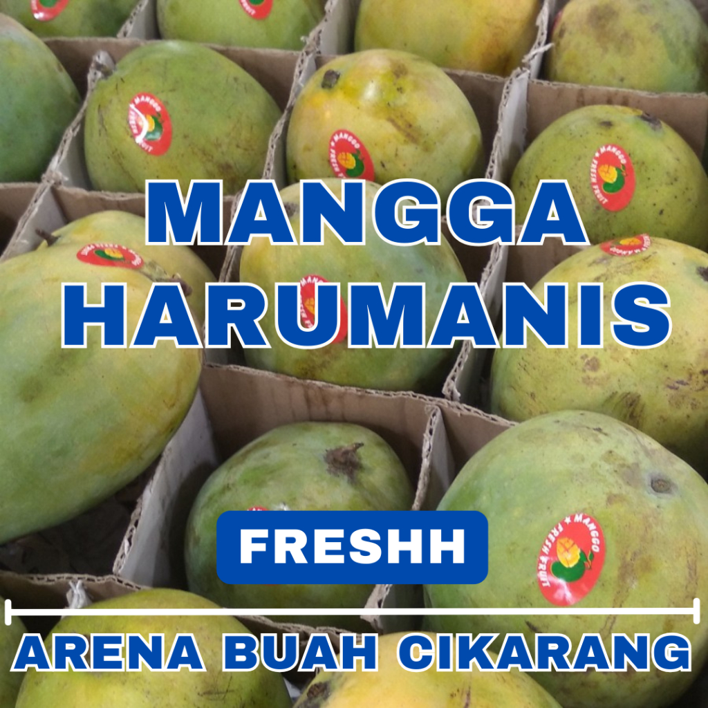 

(BISA COD) PROMOO BUAH MANGGA HARUMMANIS 1KG ARENA BUAH CIKARANG