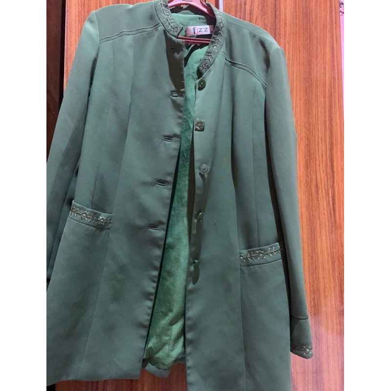 baju atasan linmas wanita