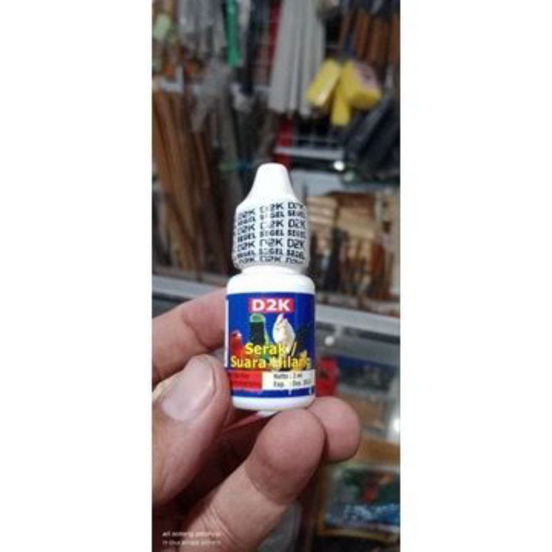 Obat Serak / Suara hilang d2k untuk burung