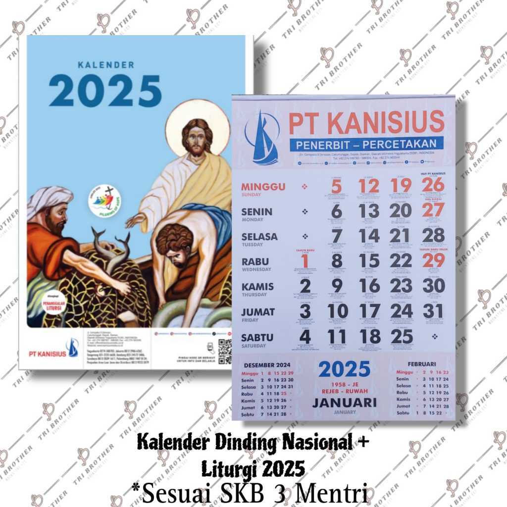 

KALENDER DINDING NASIONAL 2025 (+ LITURGI)