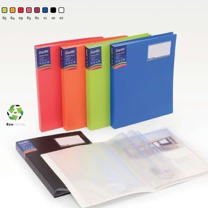 

BANTEX Clear Holder / Display Book A4 20 Pockets 3143