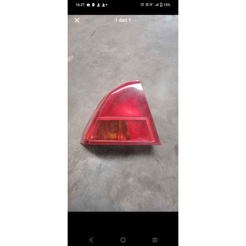 lampu belakang civic vtis