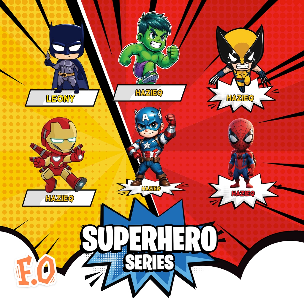 

Sablon Baju Setrika Label Nama Anak Karakter Superhero Set isi 3 Ukuran
