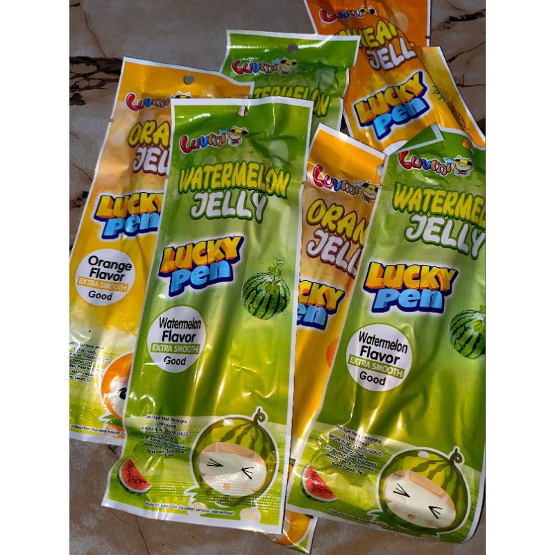 

JELY LUCKY PEN , BENTUK PULPEN