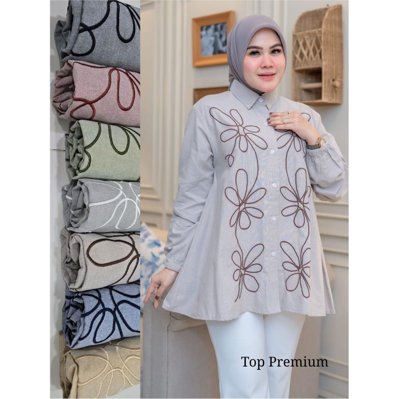 Top Premium winody/update fashion terbaru winody atasan wanita kekinian wudhu friendly
