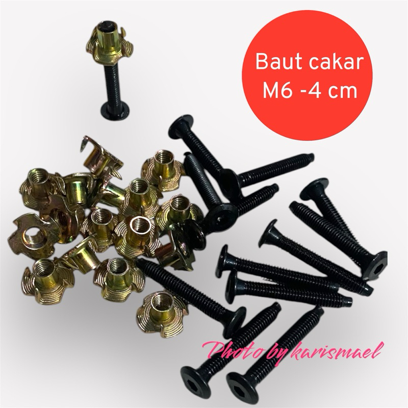 Baut Mur Speaker Cakar M6