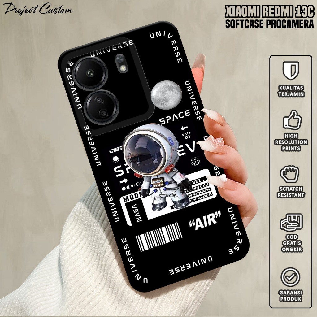 Softcase Xiaomi Redmi 13C - Case Hp Xiaomi Redmi 13C ( PLNT ) Silikon Hp Xiaomi Redmi 13C - Casing H