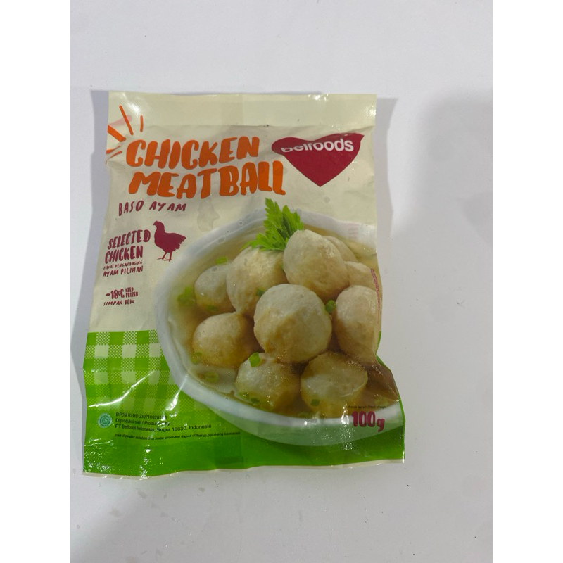 

Belfoods Chicken Meatball Bakso Ayam 100g